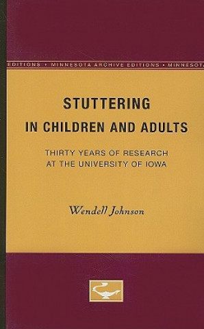 Książka Stuttering in Children and Adults 