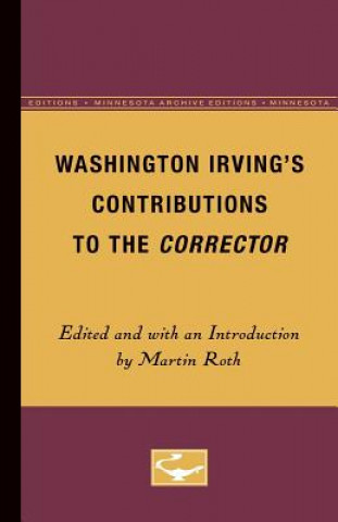 Carte Washington Irving's Contributions to the Corrector 