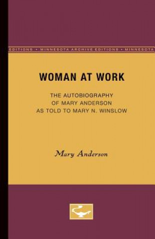 Kniha Woman at Work Mary Anderson