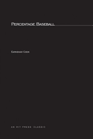 Kniha Percentage Baseball Earnshaw Cook