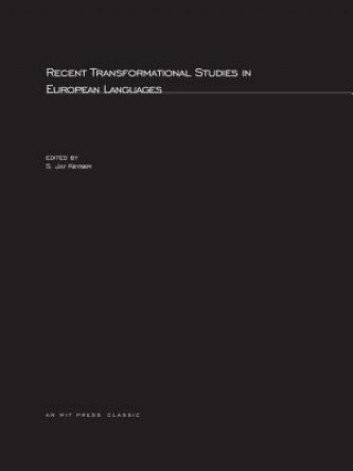 Knjiga Recent Transformational Studies in European Languages Samuel Jay Keyser