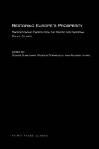 Livre Restoring Europe's Prosperity Rudiger Dornbusch