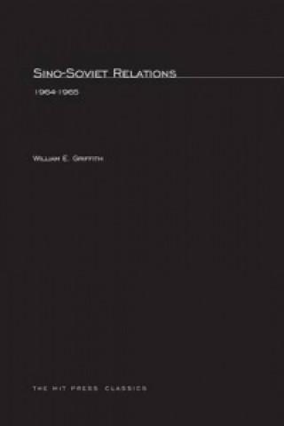 Knjiga Sino-Soviet Relations, 1964-1965 William E. Griffith