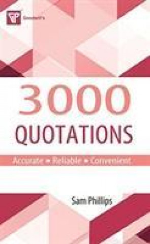 Könyv 3000 Quotations Sam Phillips