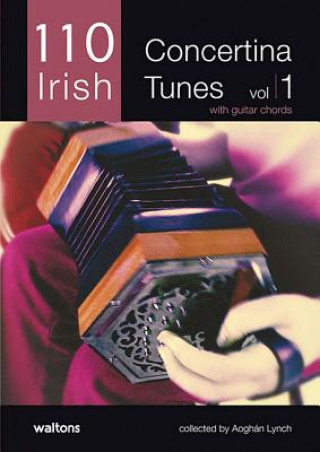 Könyv 110 BEST IRISH CONCERTINA TUNES VOL 1 Aogan Lynch