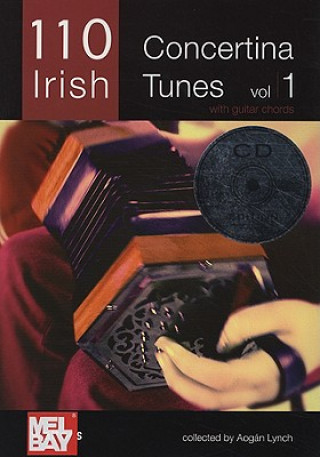 Könyv 110 BEST IRISH CONCERTINA TUNES VOL 1 BK Aogan Lynch