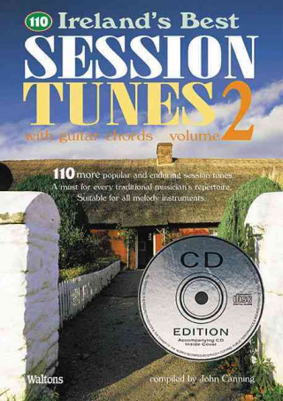 Kniha 110 IRELANDS BEST SESSION TUNES 2 BK CD 