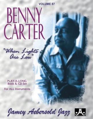 Livre AEBERSOLD 087 WHEN LIGHTS ARE LOW BKCD Benny Carter