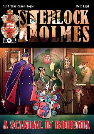 Kniha Scandal in Bohemia - A Sherlock Holmes Graphic Novel Petr Kopl