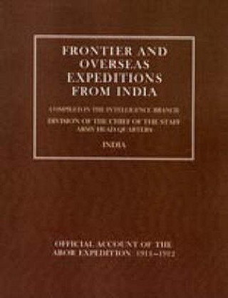 Kniha Frontier and Overseas Expeditions from India Intelli Branch Amy