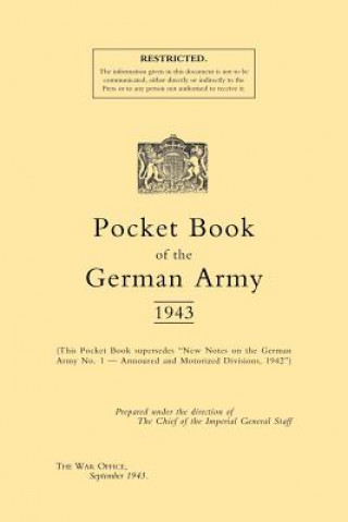 Buch Pocket Book of the German Army 1943 War Office