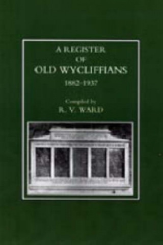 Book Old Wycliffians 1882-1937 R.V. Ward