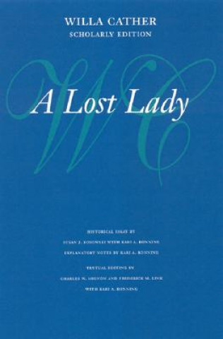 Book Lost Lady Susan J. Rosowski