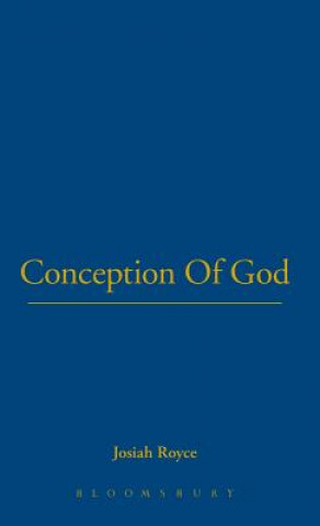 Book Conception Of God Josiah Royce