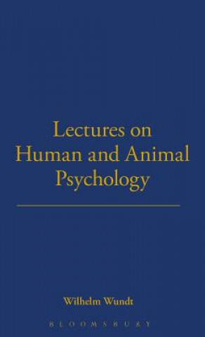 Buch Lectures on Human and Animal Psychology Wilhelm Wundt