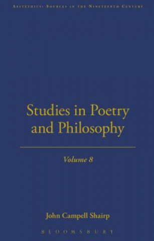 Livre Studies In Poetry And Philosophy John Campbell Shairp