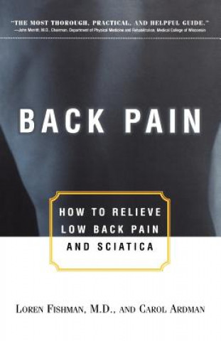 Könyv Back Pain Carol Ardman