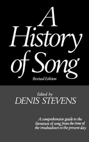 Książka History of Song D. Stevens