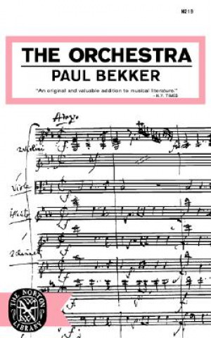 Książka Orchestra P Bekker