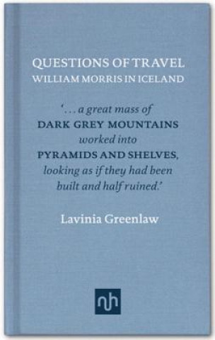 Kniha Questions of Travel Lavinia Greenlaw