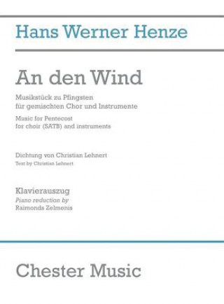 Книга Hans Werner Henze Christian Lehnert