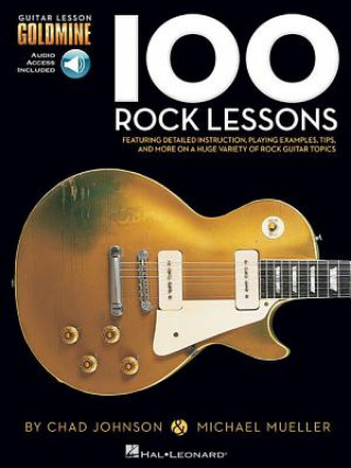Könyv 100 Rock Lessons Michael Mueller