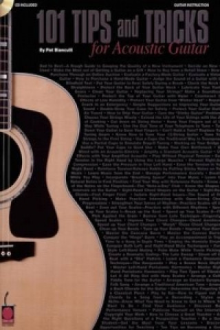 Book 101 TIPS AND TRICKS FOR ACOUSTIC GUITAR 