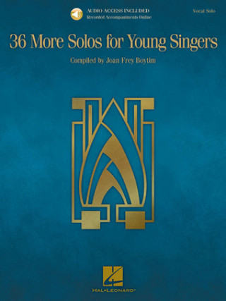 Könyv 36 MORE SOLOS YOUNG SINGERS BKCD Joan Frey Boytim