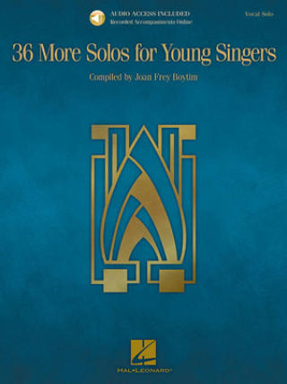 Knjiga 36 MORE SOLOS YOUNG SINGERS BKCD Joan Frey Boytim