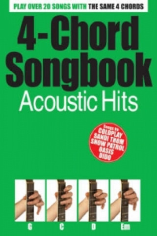 Könyv 4-Chord Songbook Acoustic Hits 