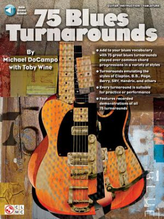 Книга 75 BLUES TURNAROUNDS GTR BK Toby Wine