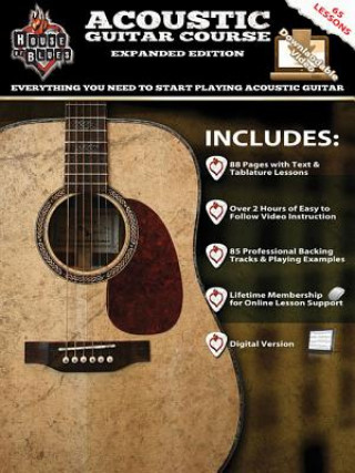 Kniha House of Blues Acoustic Guitar Course McCarthy