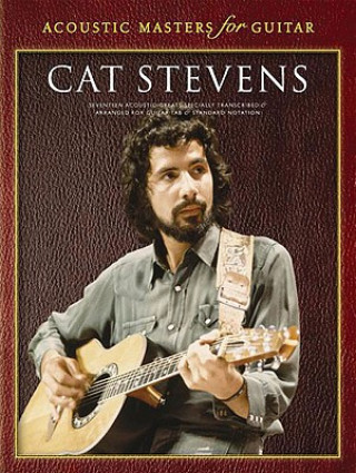 Buch Acoustic Masters for Guitar Cat Stevens