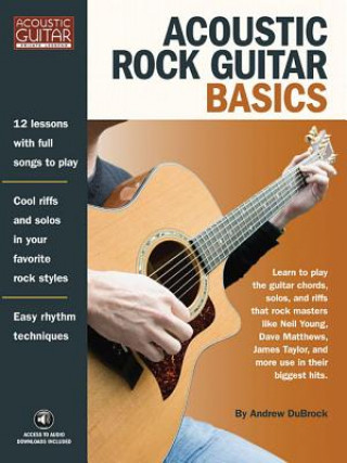 Book Acoustic Rock Guitar Basics Andrew Dubrock