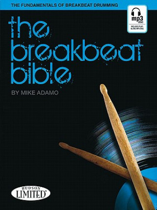 Książka ADAMO BREAKBEAT BIBLE DRUMS BKCD Mike Adamo