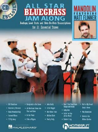 Kniha All Star Bluegrass Jam Along - Mandolin Matt Flinner