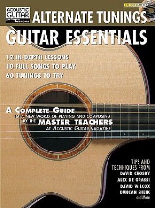 Knjiga ALTRNT TUNINGS GTR TAB ESSNTLS BKCD Hal Leonard Corp