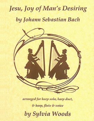 Книга BACH JESU JOY MANS DESR WOODS HARP Sylvia Woods