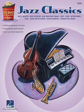 Carte Big Band Play Along Volume 4 - Jazz Classics (Piano) Hal Leonard Publishing Corporation