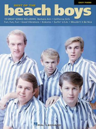 Könyv BEACH BOYS BEST OF EASY PIANO Beach Boys
