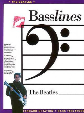 Book BEATLES BASSLINES BASS RECORDED VERS The Beatles