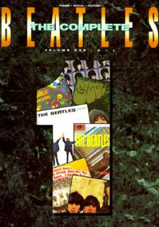 Kniha BEATLES COMPLETE VOLUME 1 AI PVG BK The Beatles