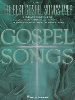 Книга BEST GOSPEL SONGS EVER EASY PF BK Hal Leonard Corp