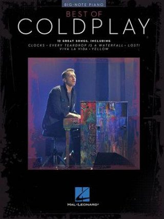 Książka Best of Colplay for Big Note Piano Coldplay