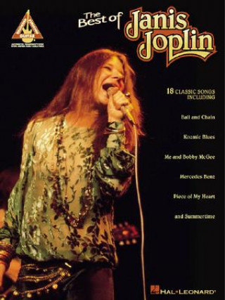 Könyv Best of Janis Joplin (Guitar Tab) Jeff Jacobson