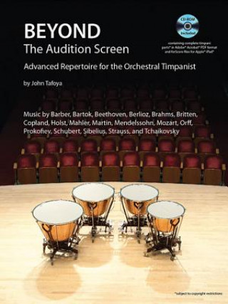 Buch BEYOND AUDITION SCREEN PERC BKCD John Tafoya