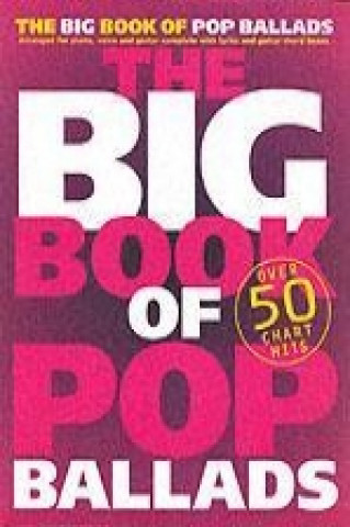 Książka Big Book of Pop Ballads 