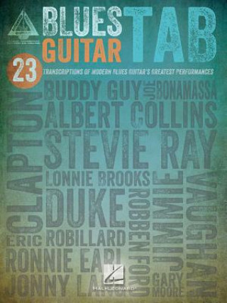 Könyv Blues Guitar Tab Guitar Recorded Version Hal Leonard Publishing Corporation