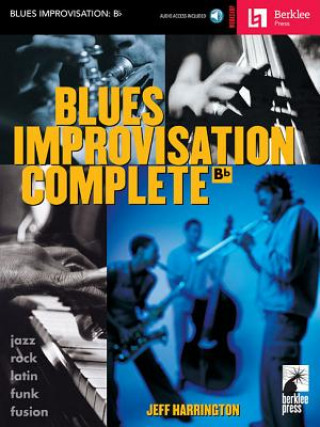 Book Blues Improvisation Complete Jeff Harrington