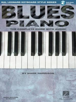 Kniha Blues Piano Mark Harrison